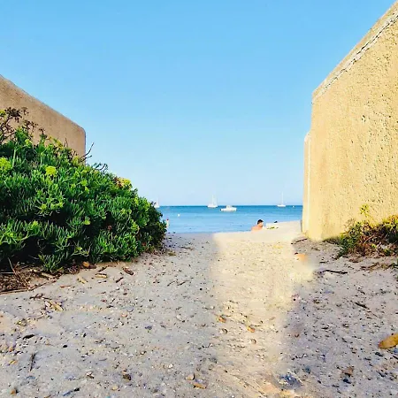 Les Flamants Roses La Capte Clim 4Pers 100M Plage Hyeres Exterior photo